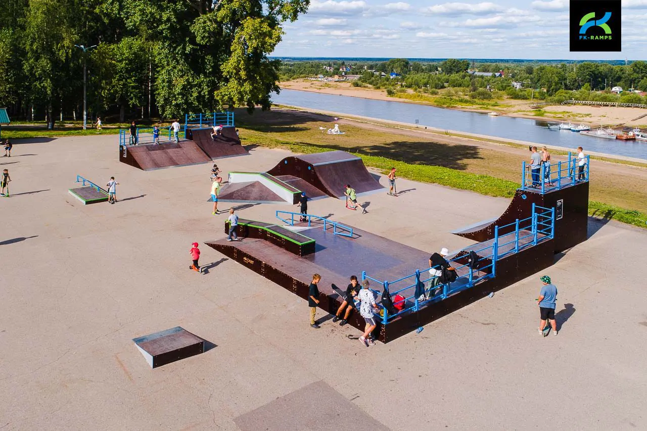 Скейт-парк FK-ramps в&nbsp;Сыктывкаре фото 7