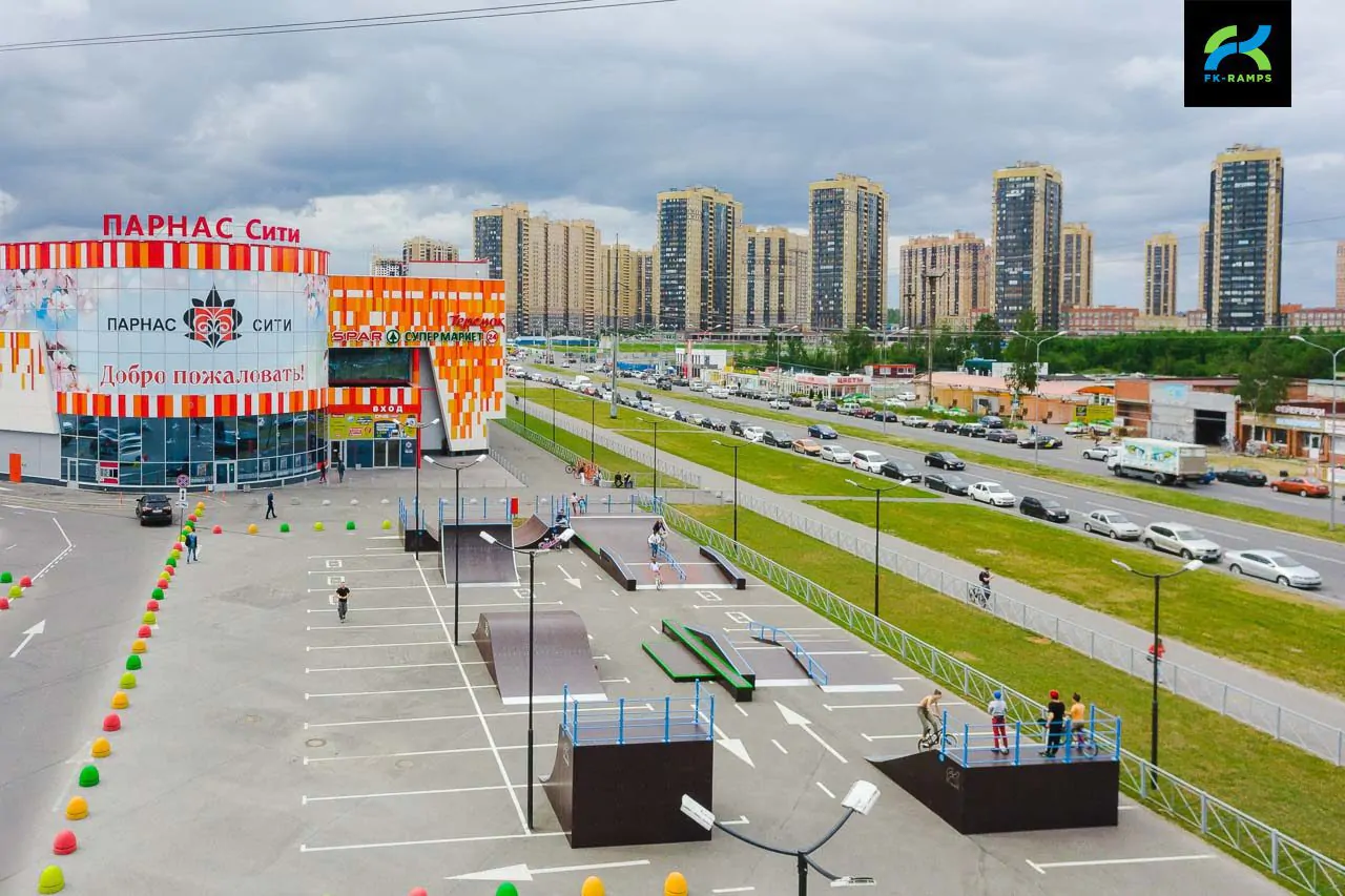 Скейт-парк ТК&nbsp;Парнас Сити фото 15