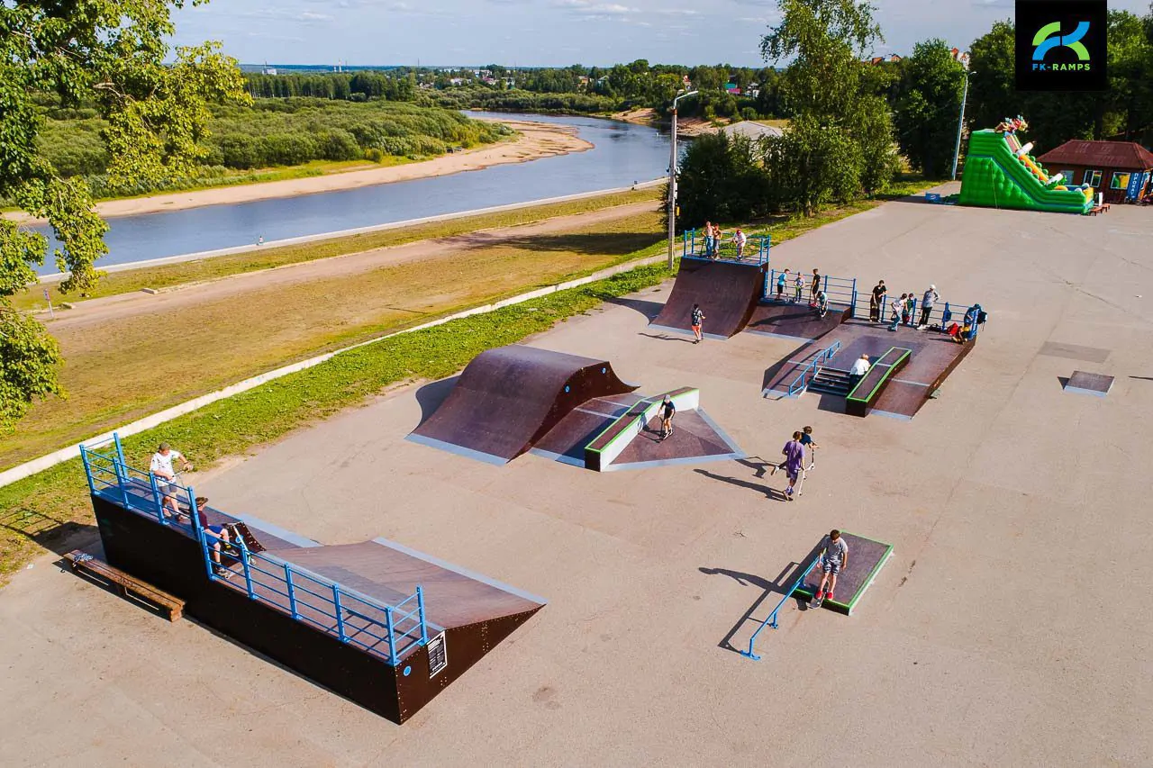 Скейт-парк FK-ramps в&nbsp;Сыктывкаре фото 1