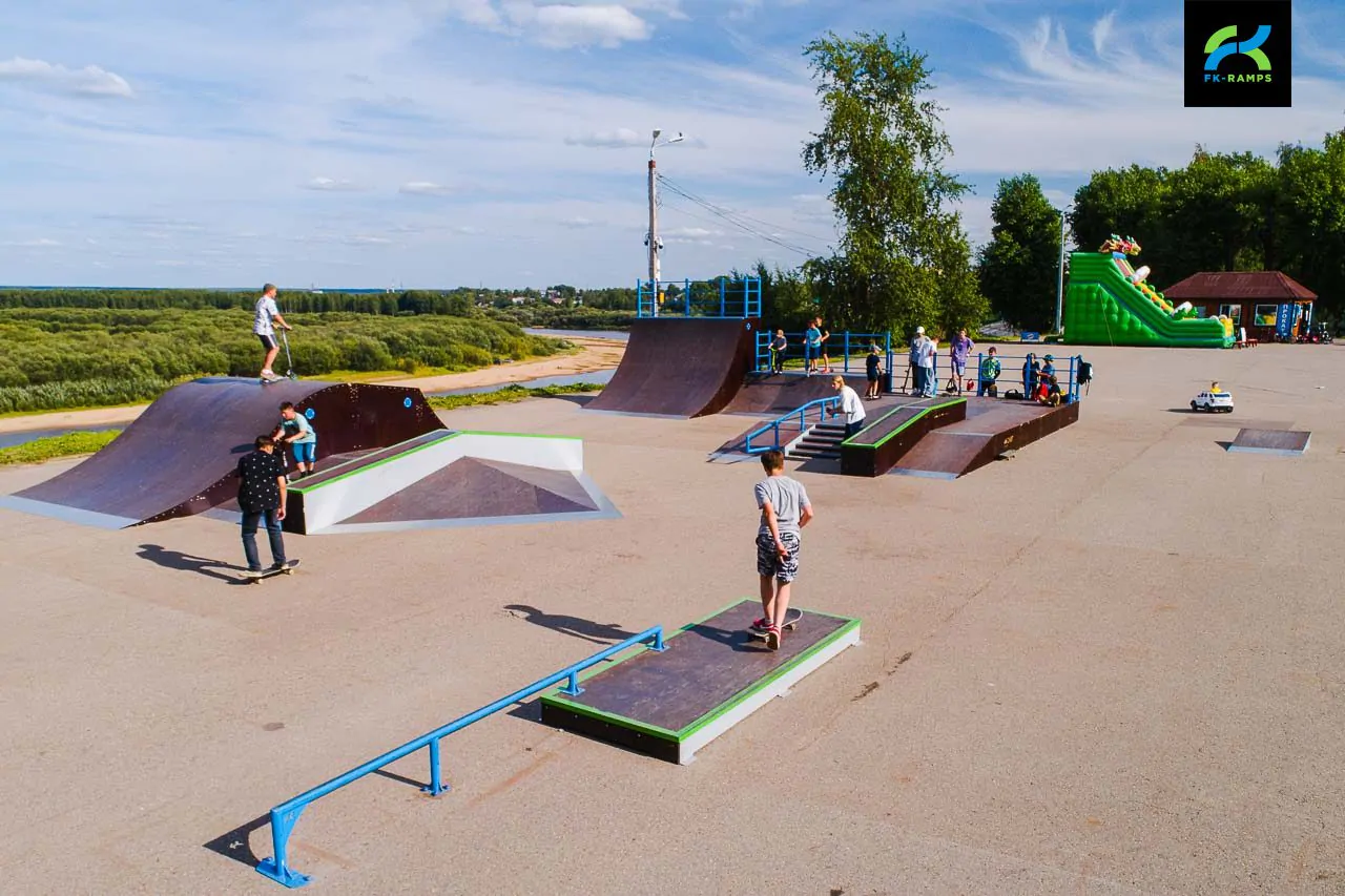 Скейт-парк FK-ramps в&nbsp;Сыктывкаре фото 8