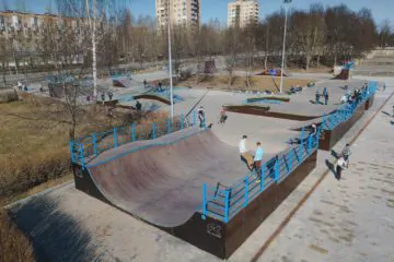 Деревянный скейт-парк в&nbsp;Киришах превью 1