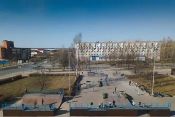Деревянный скейт-парк в&nbsp;Киришах превью 1