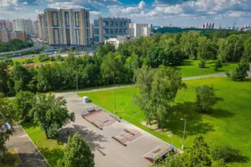 Деревянный скейт-парк Митино (Москва) превью 1