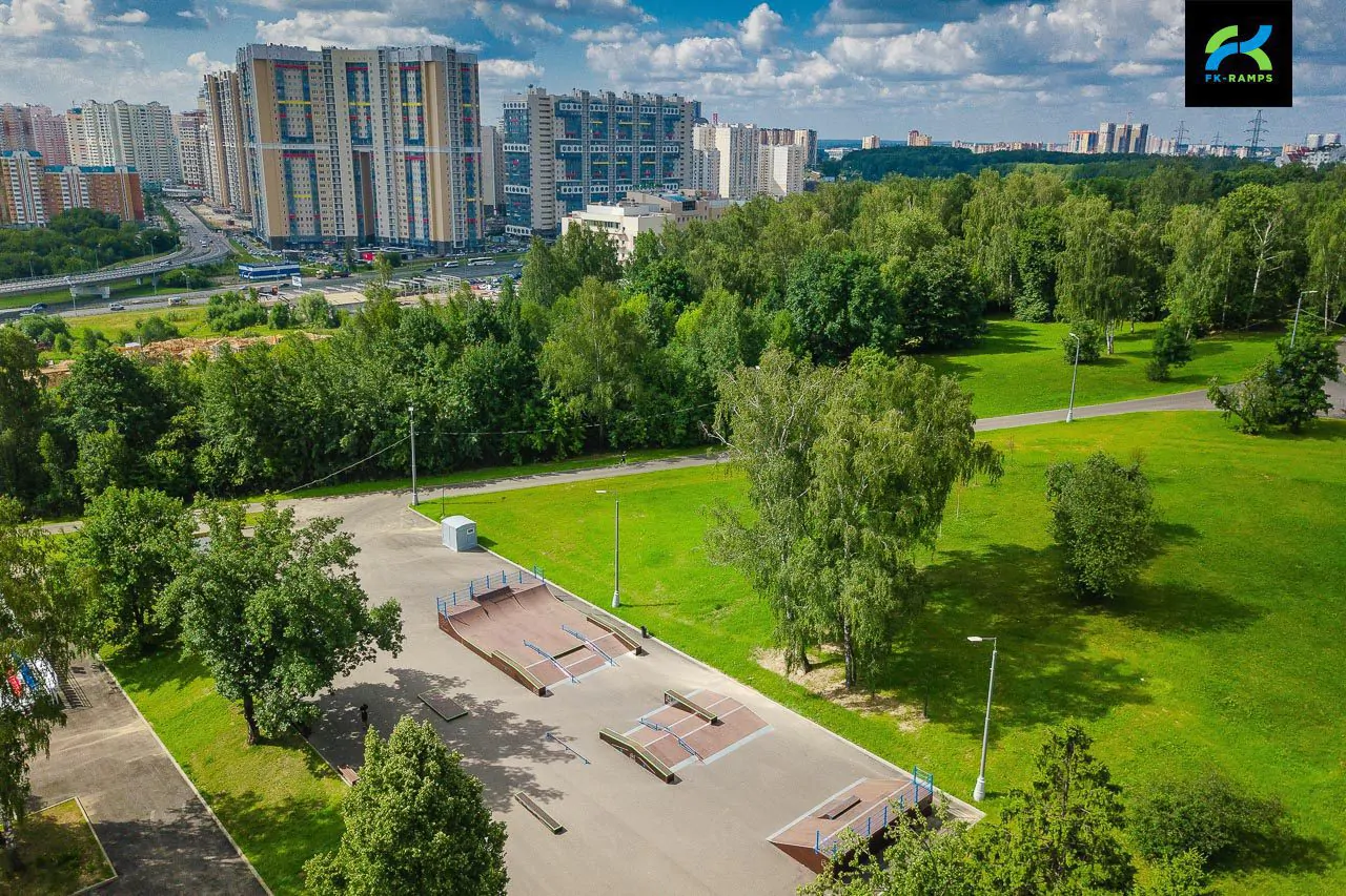 Деревянный скейт-парк Митино (Москва) фото 11