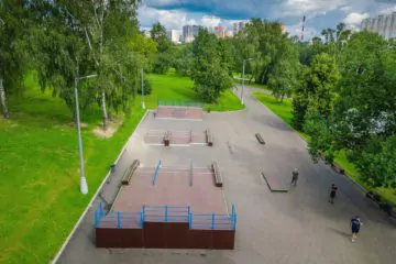 Деревянный скейт-парк Митино (Москва) превью 1