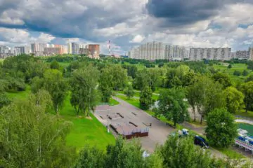 Деревянный скейт-парк Митино (Москва) превью 1