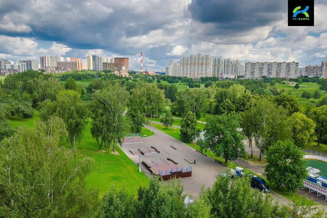 Деревянный скейт-парк Митино (Москва) фото 15