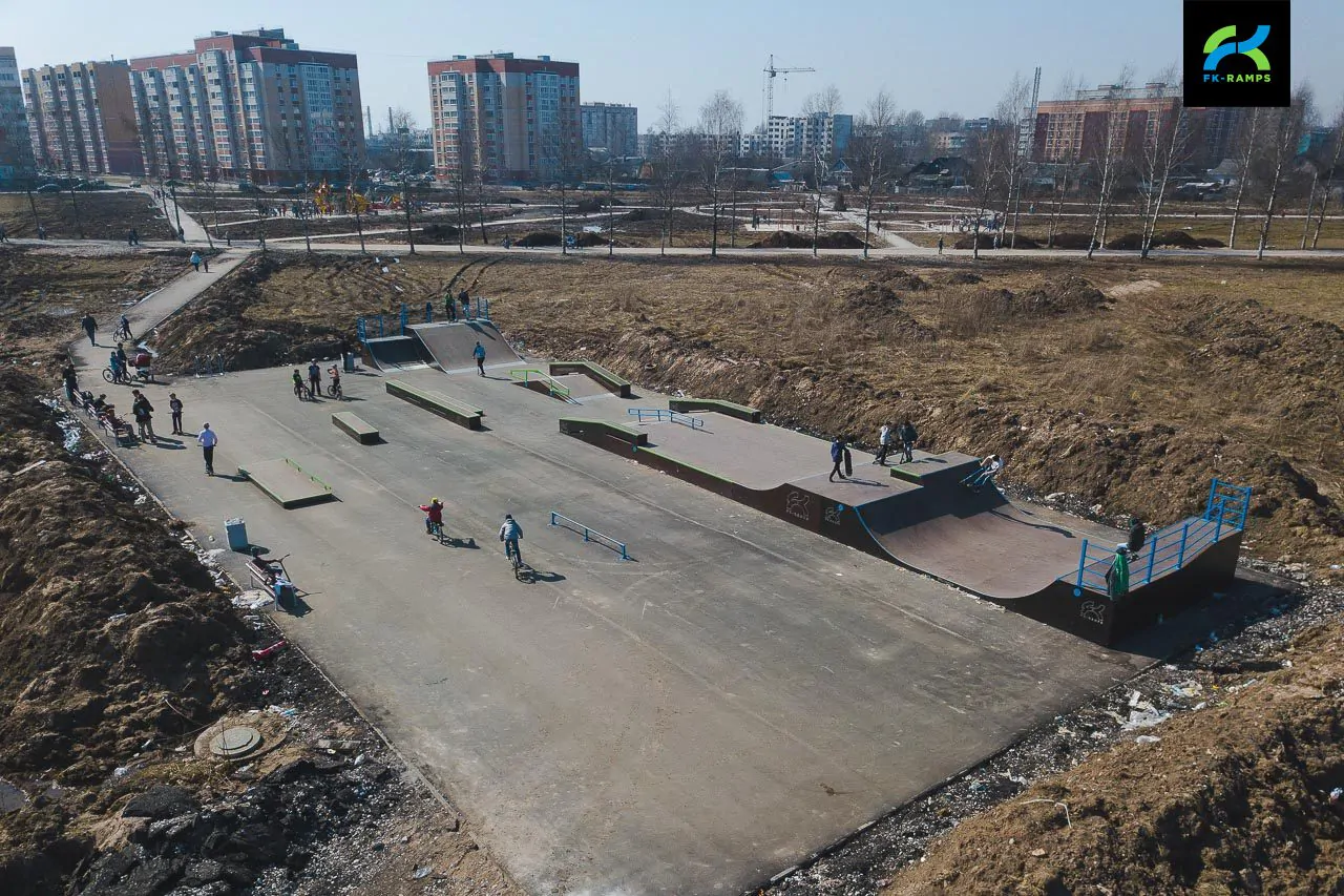 Деревянный скейт-парк в&nbsp;Великом Новгороде фото 15