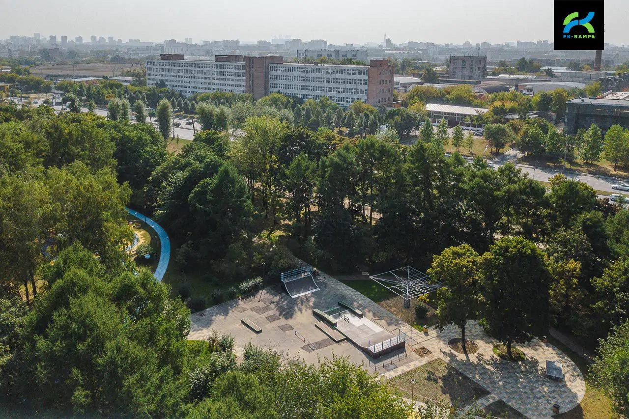 Деревянный скейт-парк в&nbsp;парке&nbsp;им. Федорова, Москва фото 14