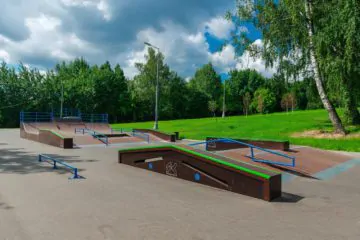 Деревянный скейт-парк Митино (Москва) превью 1