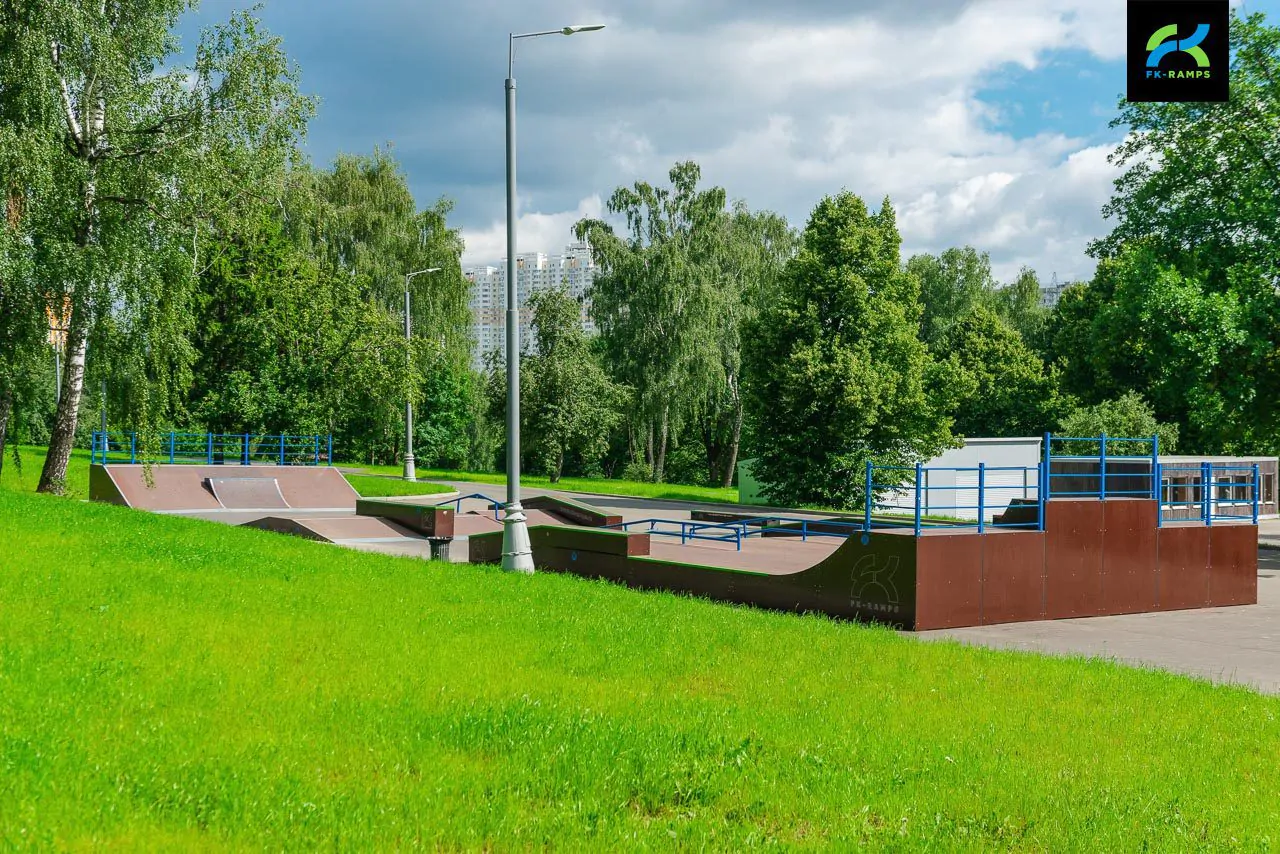 Деревянный скейт-парк Митино (Москва) фото 8