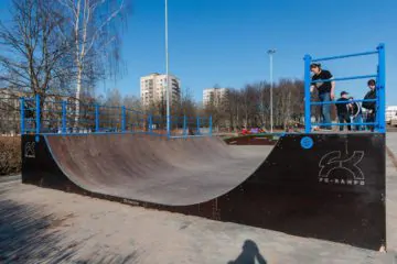 Деревянный скейт-парк в&nbsp;Киришах превью 1