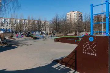 Деревянный скейт-парк в&nbsp;Киришах превью 1