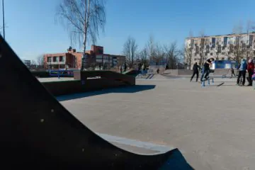 Деревянный скейт-парк в&nbsp;Киришах превью 1