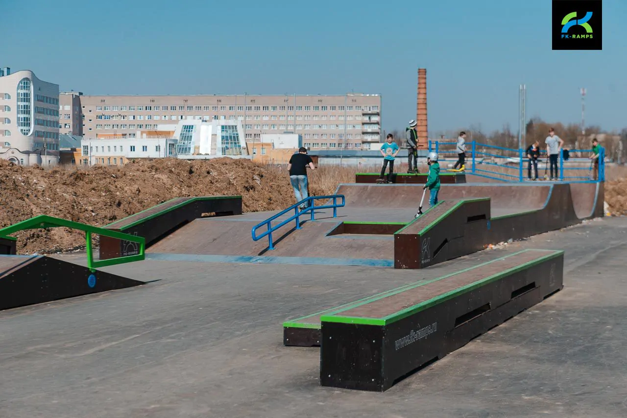 Деревянный скейт-парк в&nbsp;Великом Новгороде фото 10
