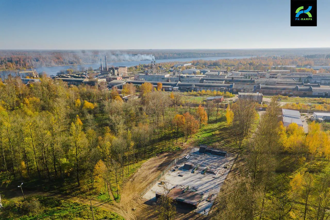 Деревянный скейт-парк в&nbsp;Дубровке, Ленинградская обл. фото 10
