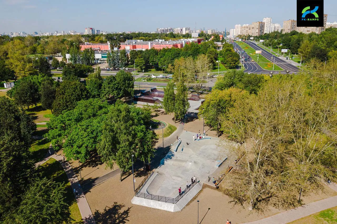 Экстрим-кластер FK-ramps в&nbsp;Царицыно (Москва) фото 33