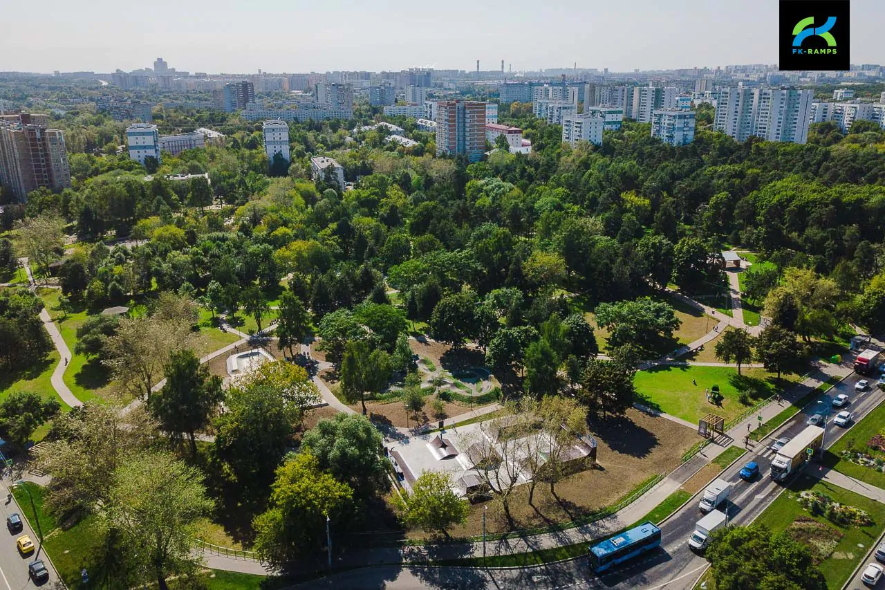 Экстрим-кластер FK-ramps в&nbsp;Царицыно (Москва) фото 11