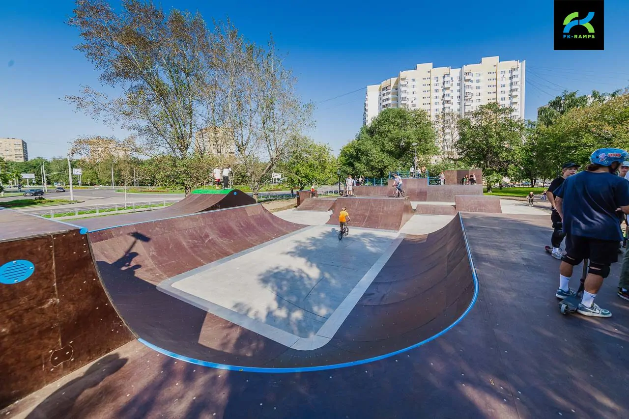 Экстрим-кластер FK-ramps в&nbsp;Царицыно (Москва) фото 14