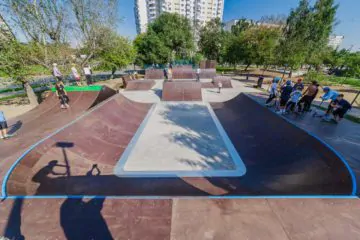 Экстрим-кластер FK-ramps в&nbsp;Царицыно (Москва) превью 1