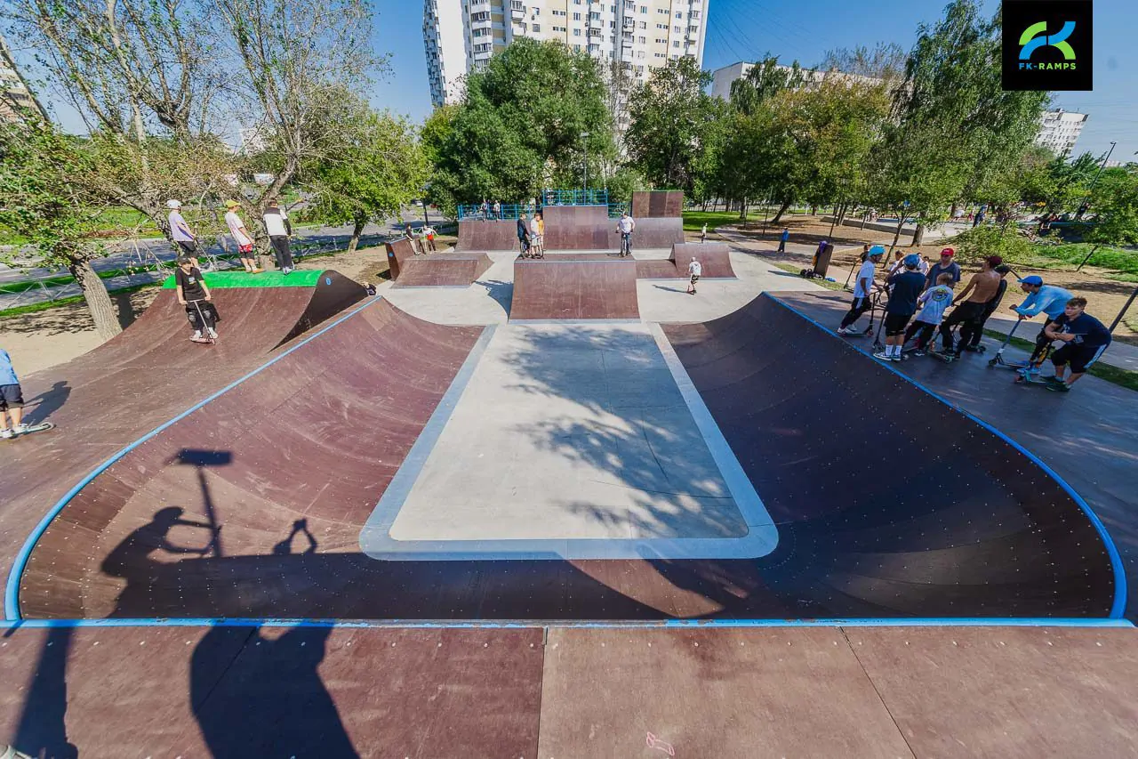 Экстрим-кластер FK-ramps в&nbsp;Царицыно (Москва) фото 15