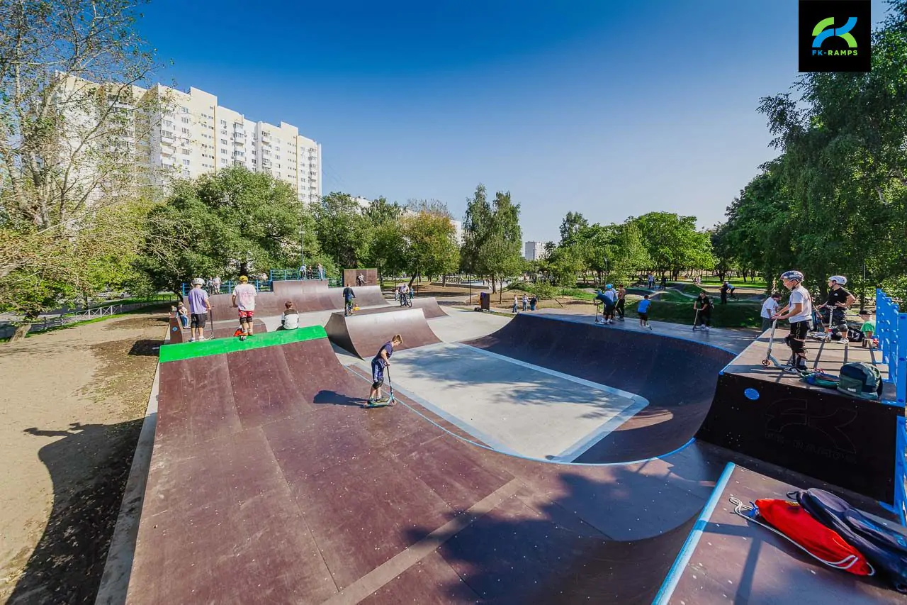Экстрим-кластер FK-ramps в&nbsp;Царицыно (Москва) фото 16