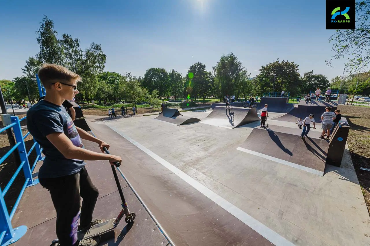 Экстрим-кластер FK-ramps в&nbsp;Царицыно (Москва) фото 17