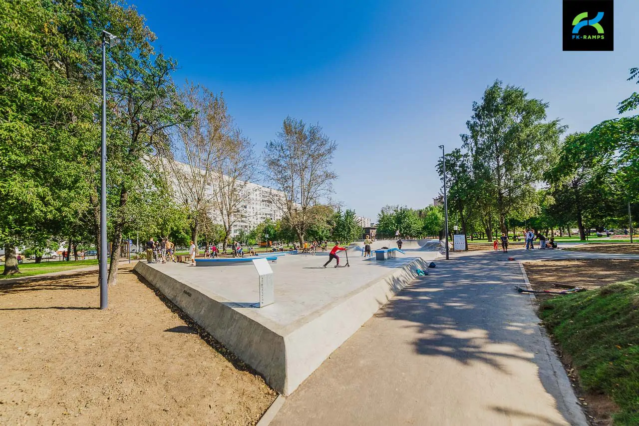 Экстрим-кластер FK-ramps в&nbsp;Царицыно (Москва) фото 20