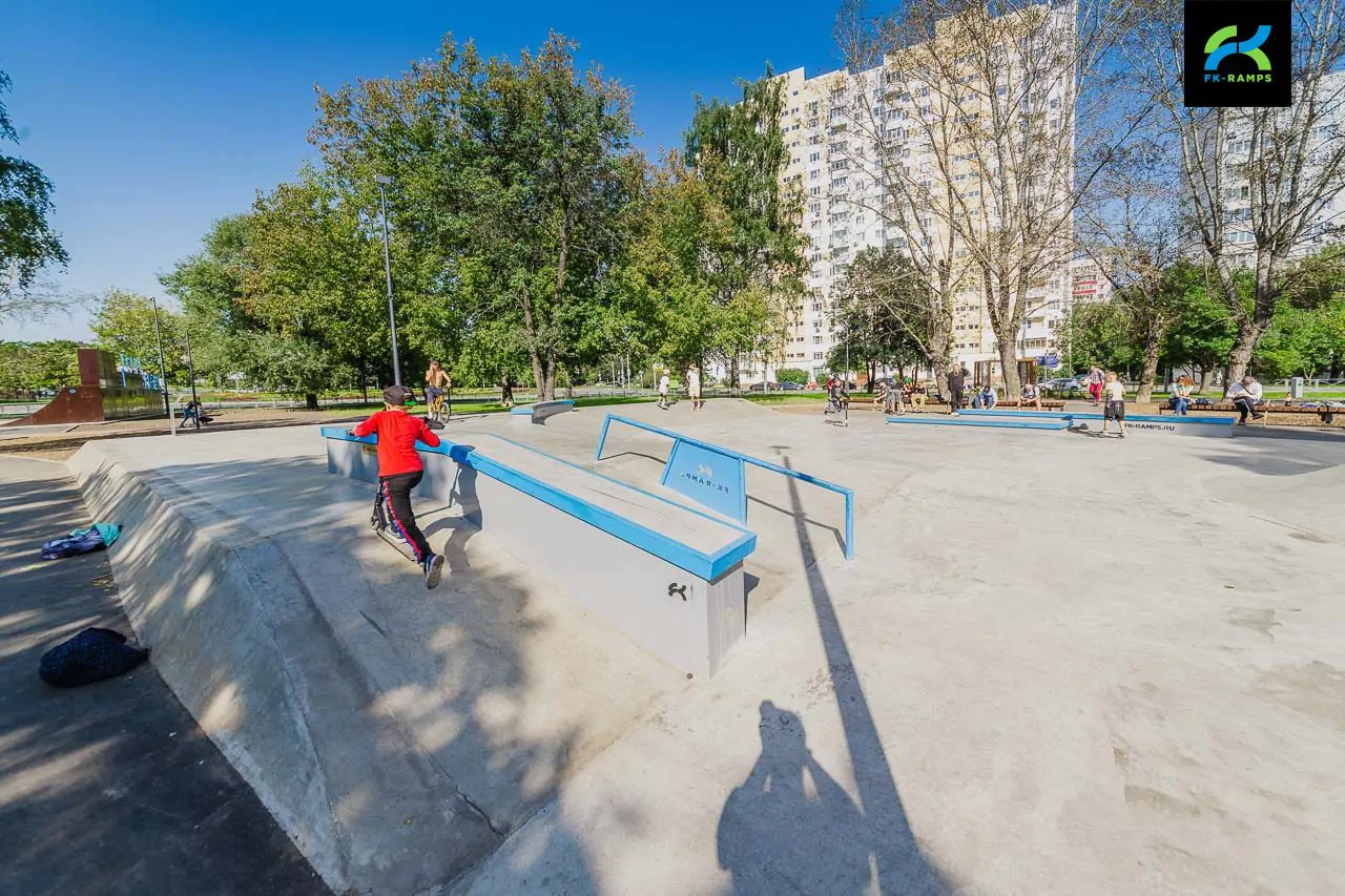 Экстрим-кластер FK-ramps в&nbsp;Царицыно (Москва) фото 21