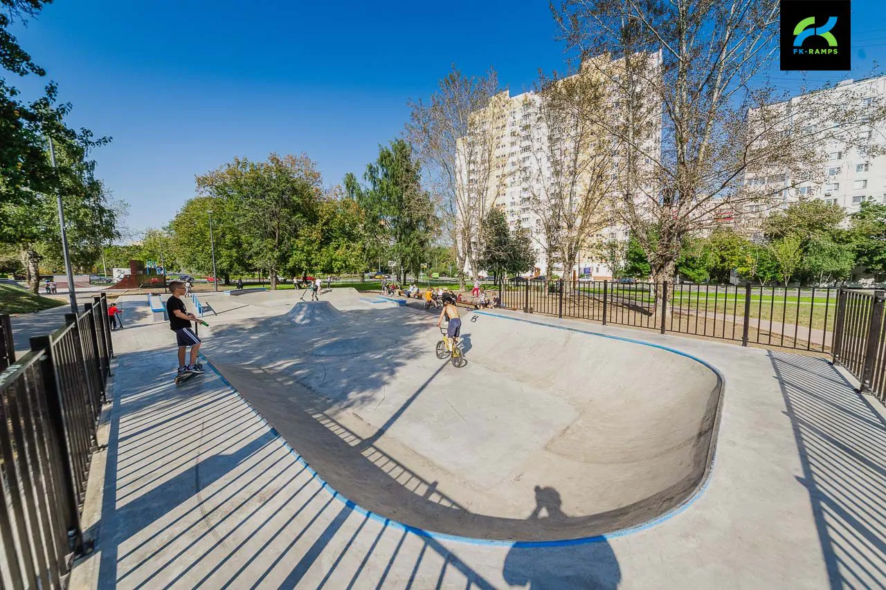 Экстрим-кластер FK-ramps в&nbsp;Царицыно (Москва) фото 22