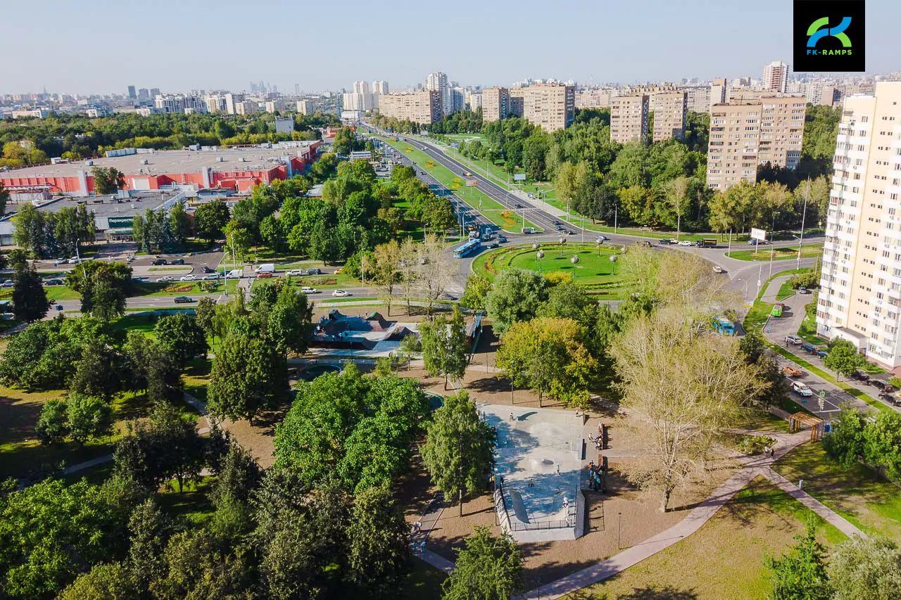 Экстрим-кластер FK-ramps в&nbsp;Царицыно (Москва) фото 32