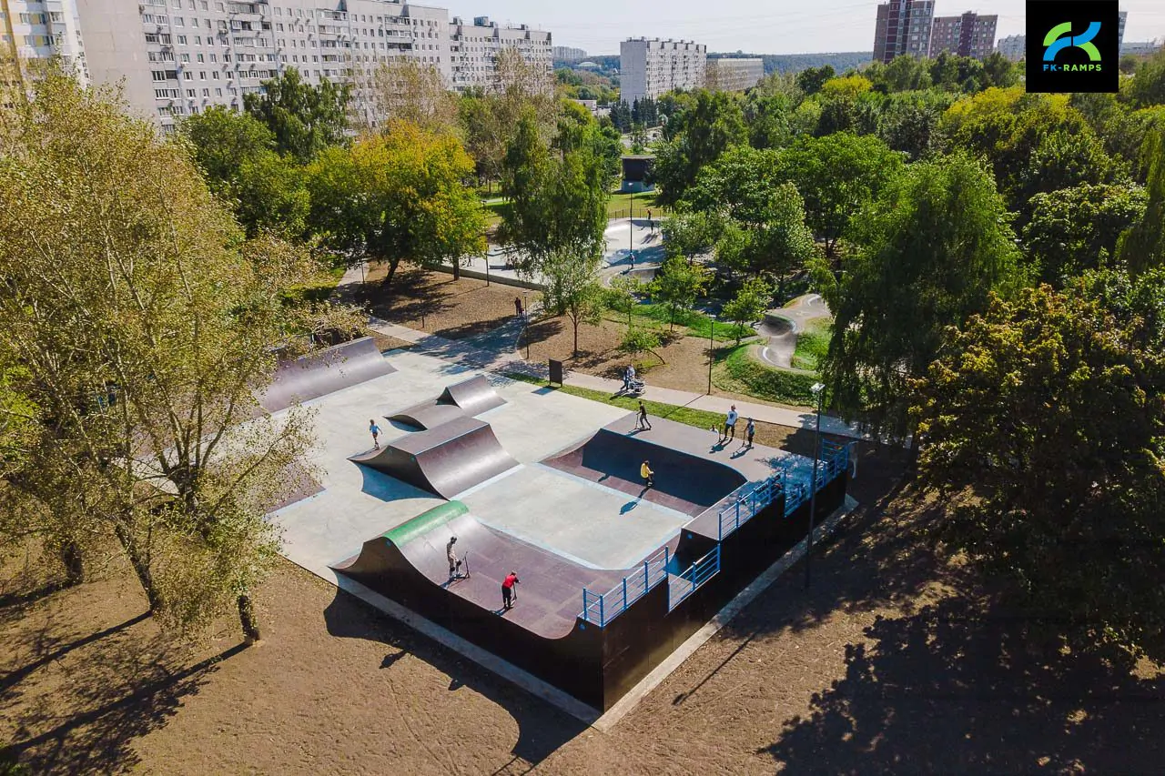 Экстрим-кластер FK-ramps в&nbsp;Царицыно (Москва) фото 3