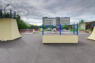 Металлический скейт-парк в&nbsp;Салехарде превью 1