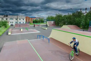 Металлический скейт-парк в&nbsp;Салехарде превью 1