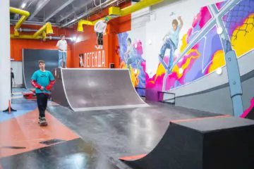 Крытый скейт-парк в ТЦ «Вилла» (СПб) превью 1