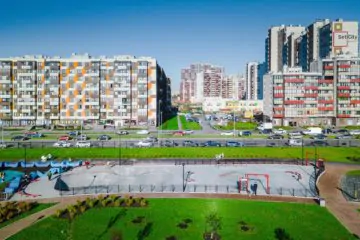 Бетонный скейт-парк МЕГА Дыбенко, СПб превью 1