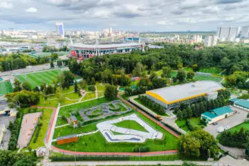 Асфальтовый памп-трек в&nbsp;Черкизовском парке превью 1