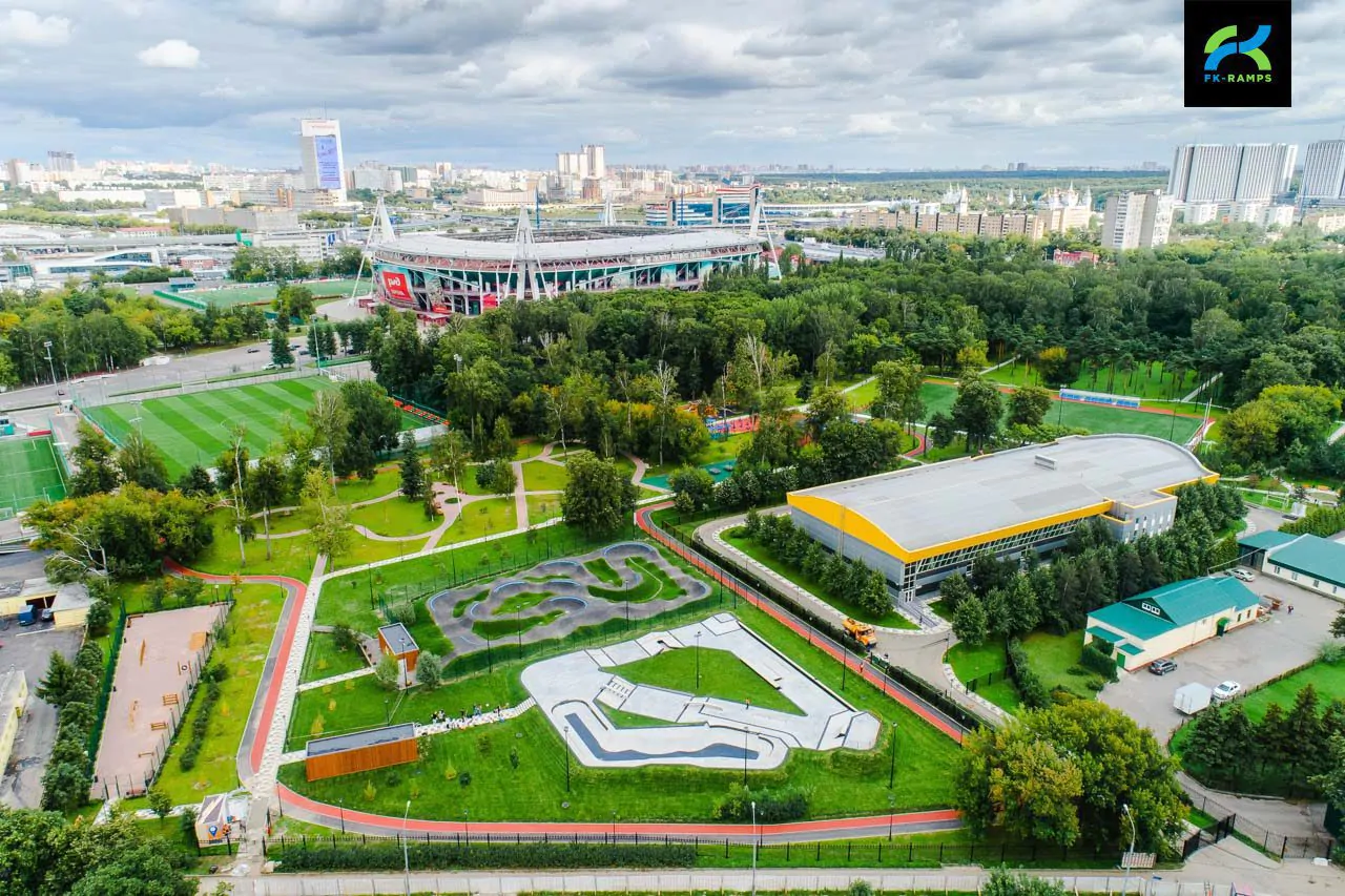 Асфальтовый памп-трек в&nbsp;Черкизовском парке фото 3