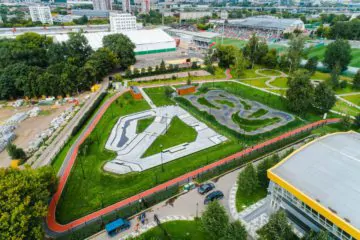 Асфальтовый памп-трек в&nbsp;Черкизовском парке превью 1