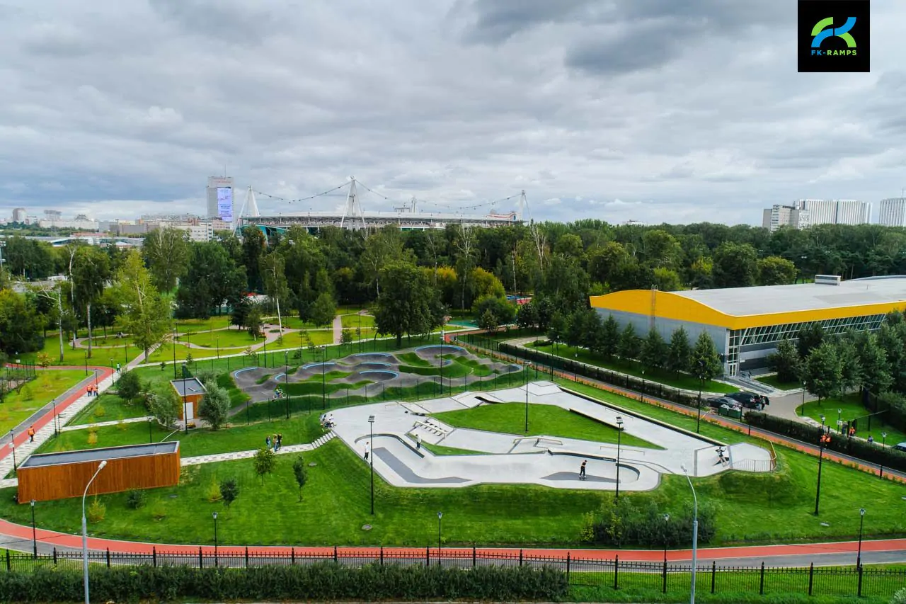 Асфальтовый памп-трек в&nbsp;Черкизовском парке фото 15