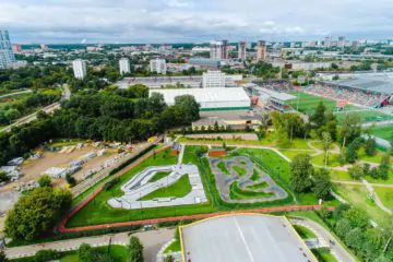 Асфальтовый памп-трек в&nbsp;Черкизовском парке превью 1