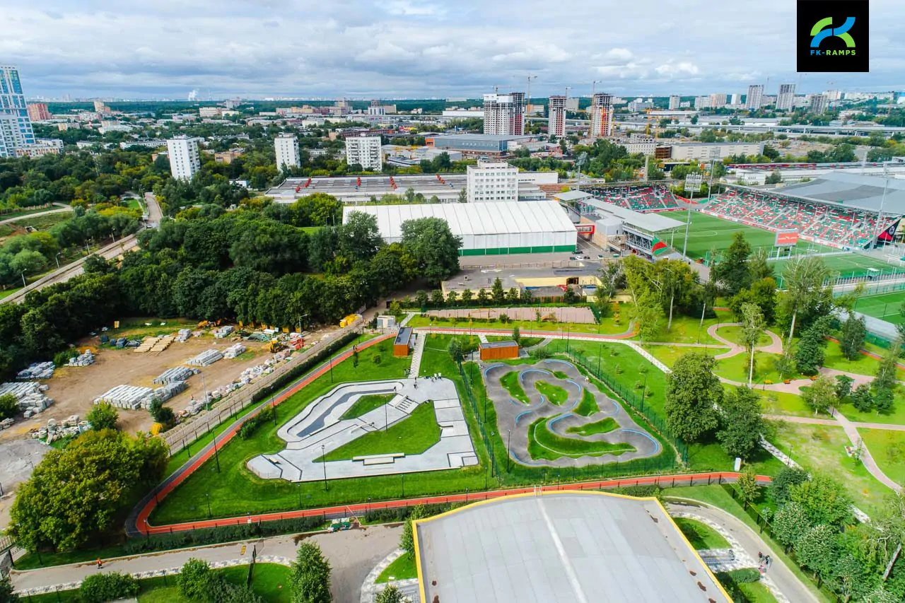 Асфальтовый памп-трек в&nbsp;Черкизовском парке фото 16