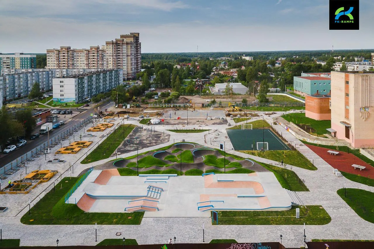 Скейт-парк и&nbsp;памп-трек в&nbsp;Тосно фото 16