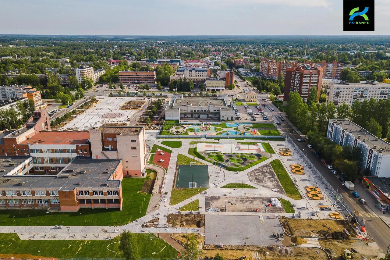 Скейт-парк и&nbsp;памп-трек в&nbsp;Тосно фото 11