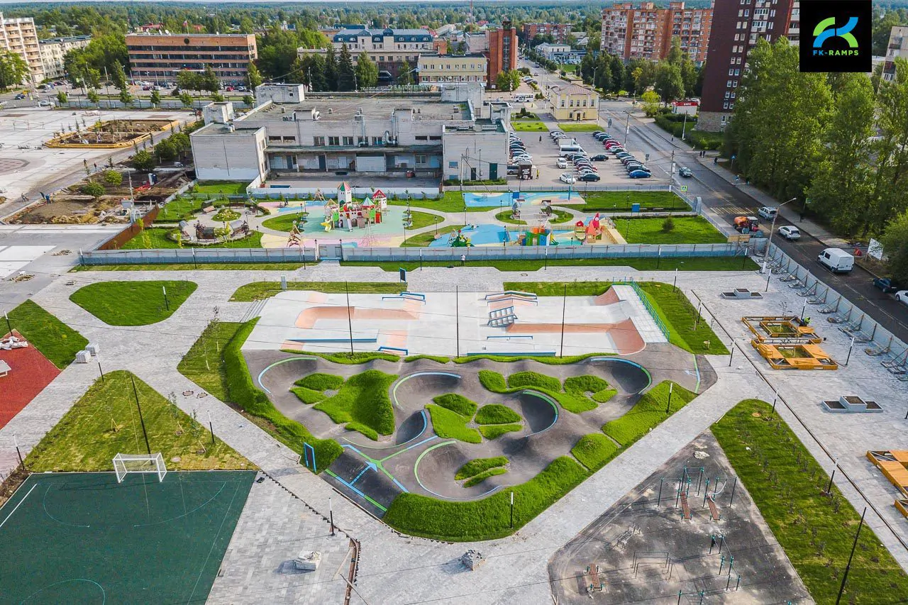 Скейт-парк и&nbsp;памп-трек в&nbsp;Тосно фото 9