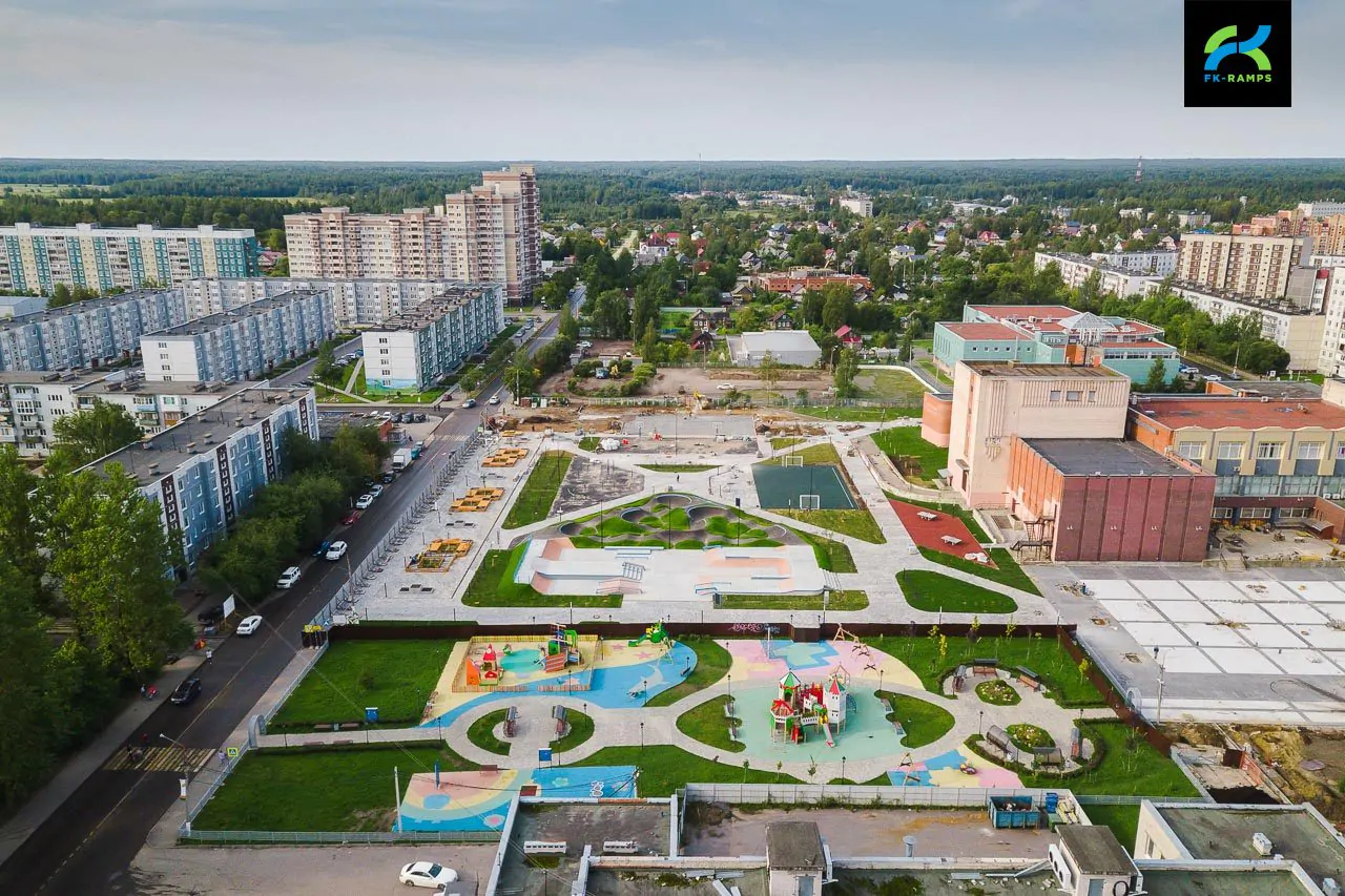 Скейт-парк и&nbsp;памп-трек в&nbsp;Тосно фото 17