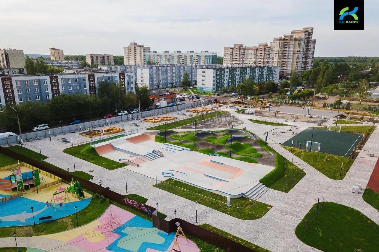 Скейт-парк и&nbsp;памп-трек в&nbsp;Тосно фото 18