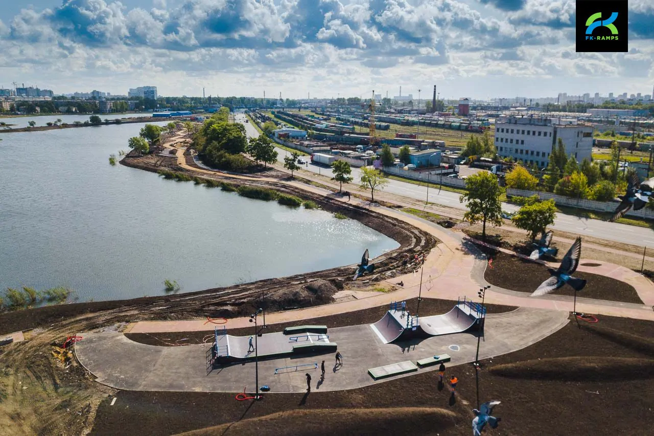 Скейт-парк Ивановский карьер на&nbsp;Ломоносовской