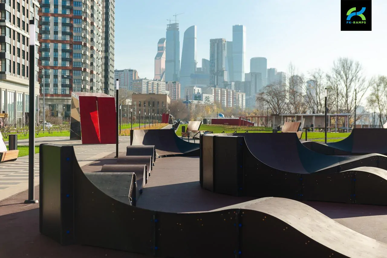 Скейт-парк и&nbsp;памп-трек ЖК&nbsp;Сердце Столицы, Москва