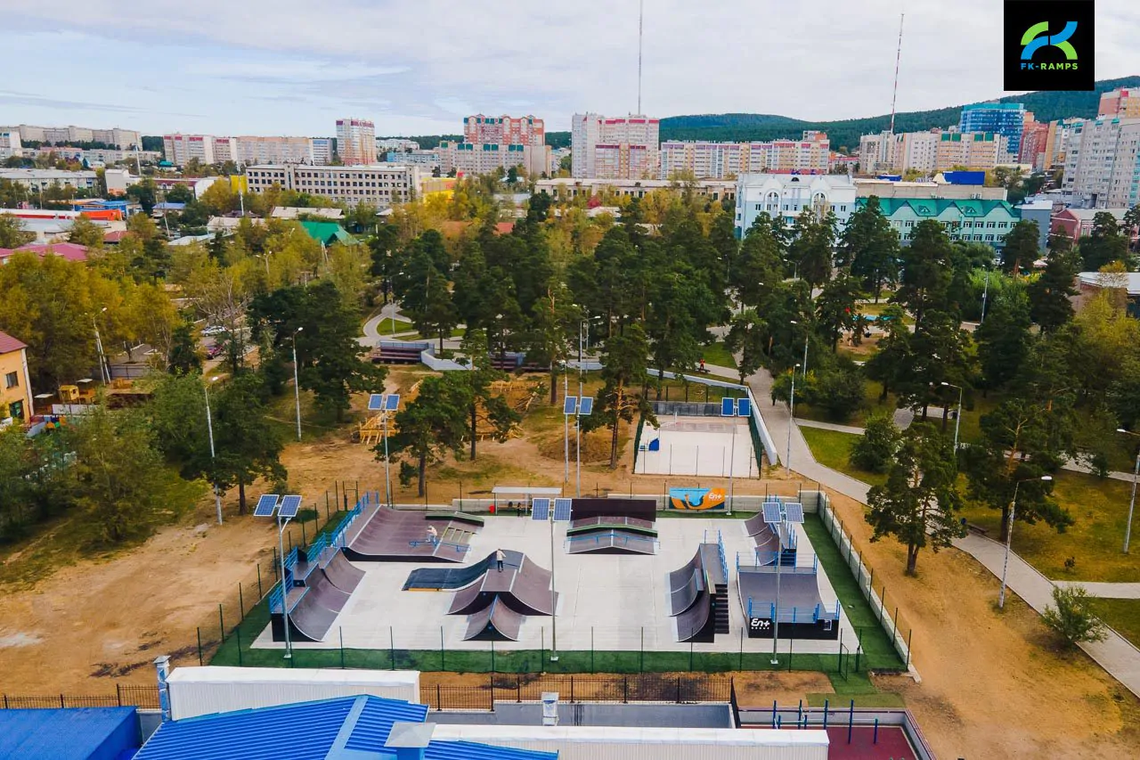 Скейт-парк в&nbsp;Чите